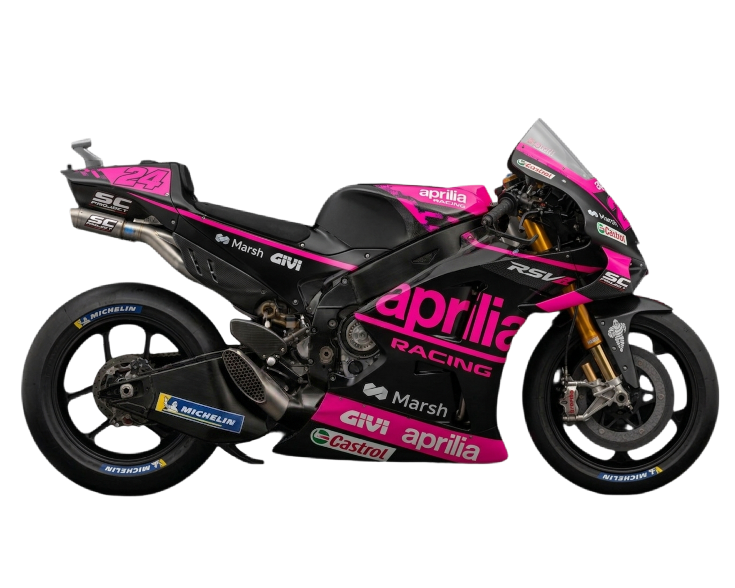 Moto de Aprilia Racing