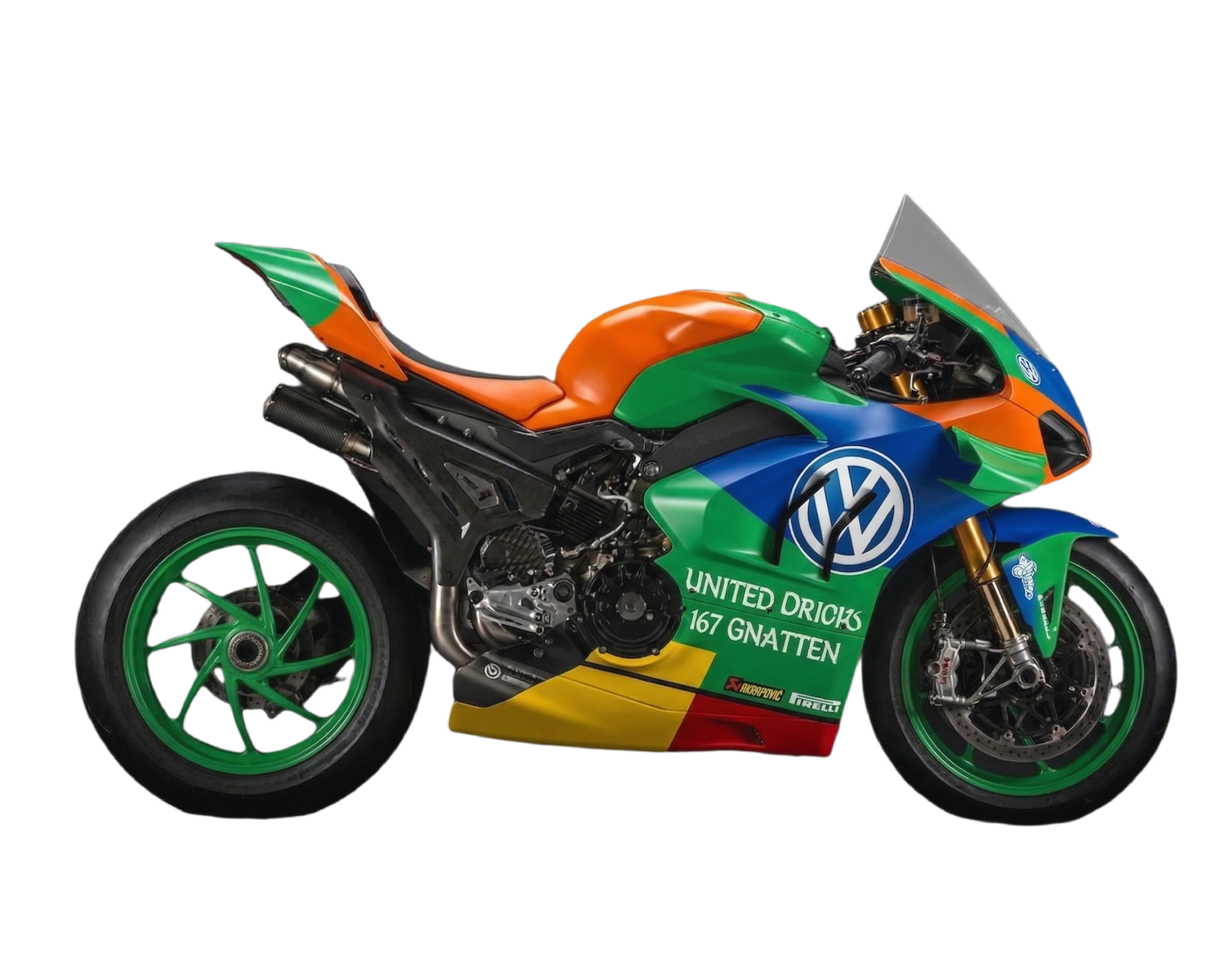 Moto de Harlekin Racing
