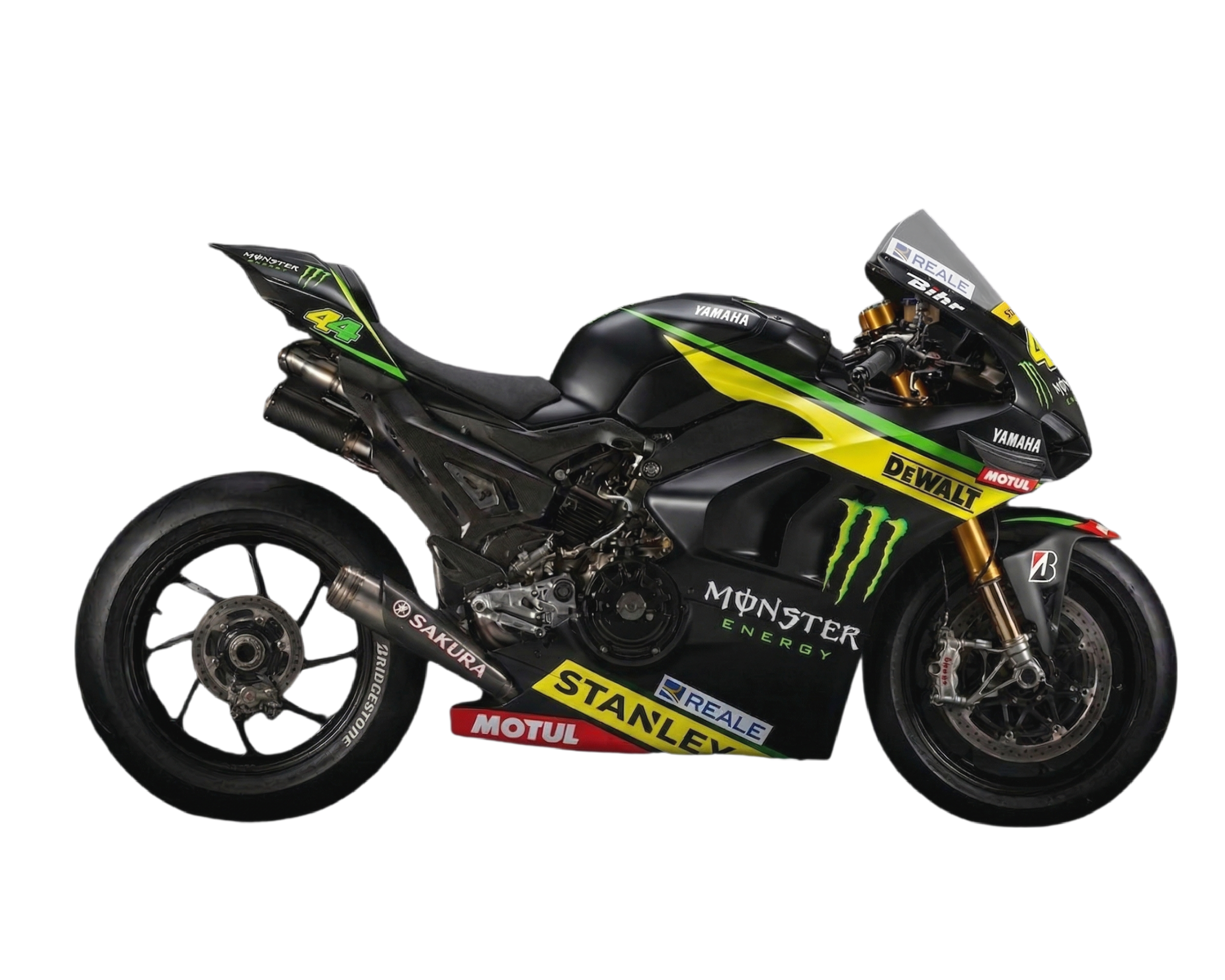 Moto de Tech3 Monster Energy