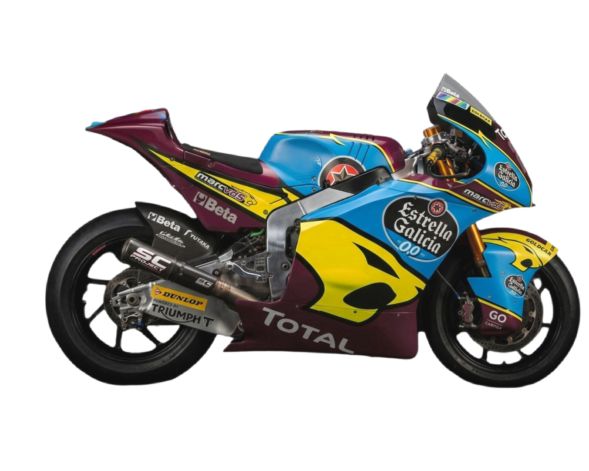 Moto de VDS Estrella Galicia
